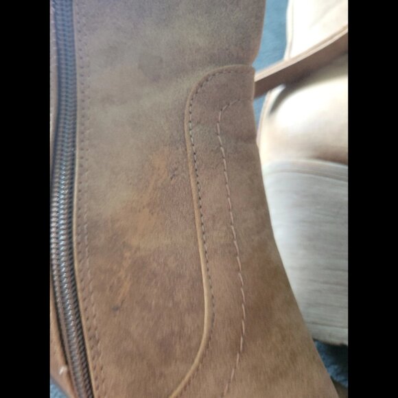 Womens size 9 heeled boots - Picture 5 of 8